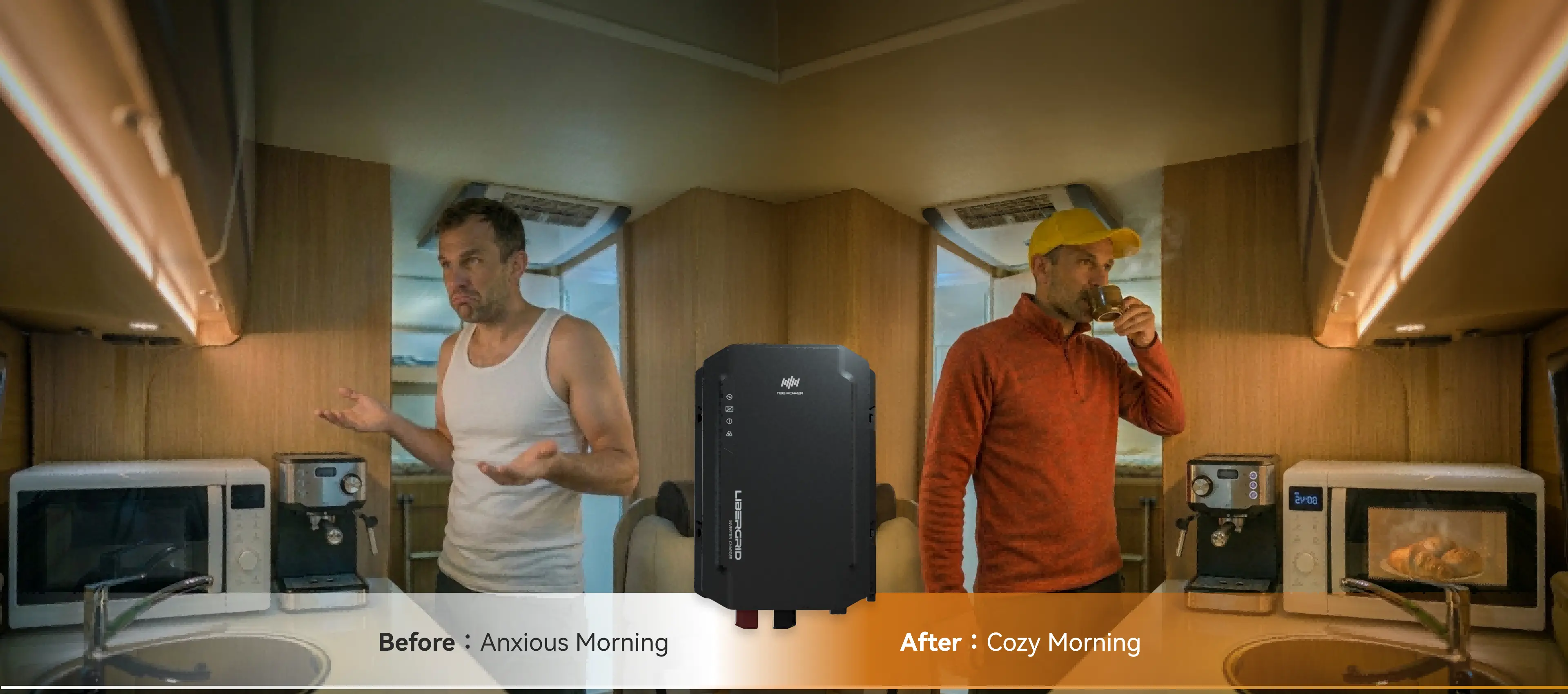 Before and after using PH3.0L: from power anxiety to relaxed RV living