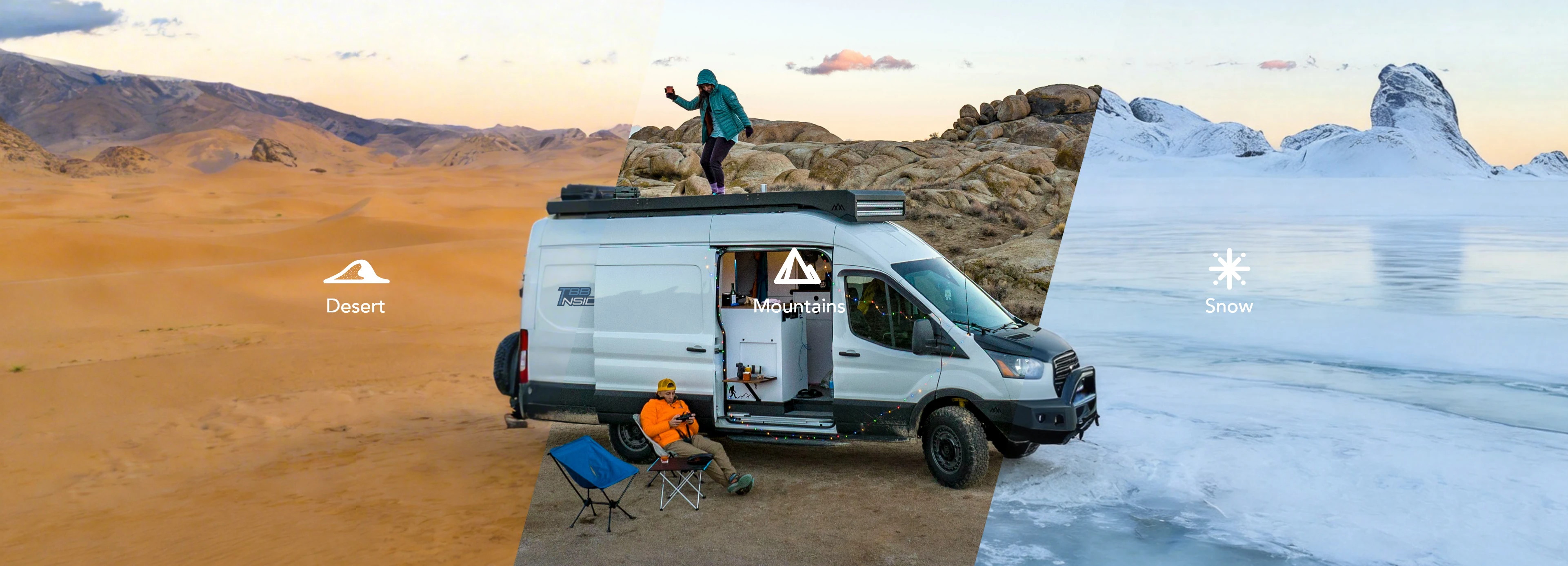 RV power system designed for cold weather, high temperature and off-grid environments